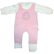 Katzen-Set aus Strampler und Shirt, 100% Baumwolle (kbA),...