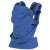 emeibaby-Tragehilfe TODDLER "full blau", Toddler Size, komplett blau, Baumwolle, blauer Hüftgurt (ca. 1-4 Jahre)