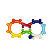 Rassel-Greifling "liegende 8 mit Schelle" - 8...