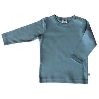 Sweatshirt, steingrau = hellgrau, 100% Baumwolle (kbA) - z.B. zur Wattenmeer-Kollektion 62/68