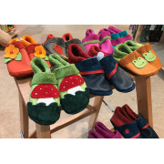 Pantolinos "im Angebot" Krabbel- und Lauflernpuschen, Naturleder: pflanzlich gegerbt - vom Umtausch ausgeschlossen, da Sonderangebot! 18/19