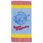 Zauberhandtuch "Peggy Diggledey" - ein schönes Mitbringsel für Kinder, 100% Baumwolle, nach dem Zauber ca. 30 x 60 cm groß