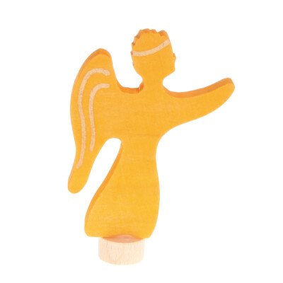 Geburtstagsstecker Engel, Holz, Steckfigur für Geburtstagskranz oder Jahreszeitentisch