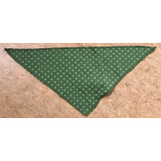 Dreieckstuch "Weserstrand - grün/beige" -  aus leichtem Jersey, 100% Baumwolle (kbA)
