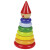 Stapelturm-Magnet "Männchen mit Hut", ca. 21cm, 8-teilig