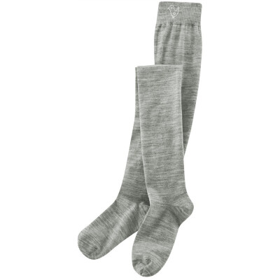 Strumpfhose "graumeliert mit 1 Vogel", 72% Wolle (kbT)/23% Baumwolle (kbA)/5% Elasthan