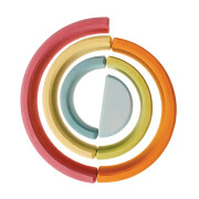 Grimms Regenbogen "Pastell", mittel, 6-teilig