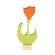 Geburtstagsstecker "orangene Tulpe", Grimms,...