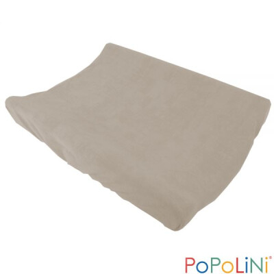 Wickelauflagen-Schoner "natur" aus Frottee, 100% Baumwolle (kbA), Überzug  für eine Wickelauflage (nicht inkl.) S: 50x65