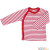 Wickelshirt "rot/natur", 100% Baumwolle (kbA) 74/80