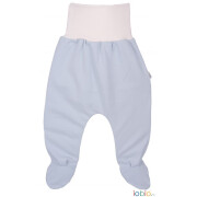 bequeme Strampelhose "hellblau" aus leichter...