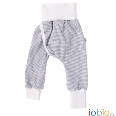 W-free Hose "grau/natur-gestreift", windelfrei, überwiegend Baumwolle (kbA), ein Produkt (u.a.) für windelfreie Erziehung