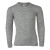 Kinder-Shirt "hellgrau-meliert", 70% Wolle (kbT)/30% Seide 116