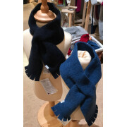 Schal "jeansblau  80cm: dunkles mittelblau",...