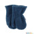Wollfleece-Fäustel "dunkel-jeans-blau ohne Daumen", 100% Wolle (kbT) ca. 0-6 Monate