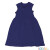 Kleid "marine festlich gestrickt", 100% Baumwolle (kbA) - z.B. für Taufe und andere Festlichkeiten 86/92