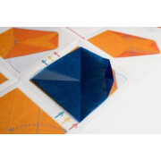 Bastelset "rot, sonnengelb, orange - 6 kinder-leichte Fenstersterne"