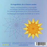 Bastelset "rot, sonnengelb, orange - 3 wundervolle Fenstersterne"