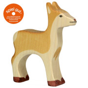Holzfigur "Reh - Waldtier", stehend,...