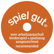 Holzfigur "Reh - Waldtier", stehend, handbemalt, braun, ca. 10,5 x 2,3 x12cm