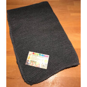 Baby-Wolldecke "felsengrau", gestrickt aus 100%...