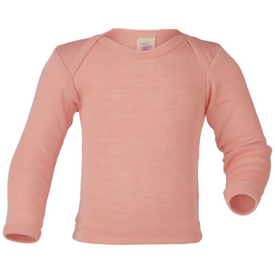 Schlupfshirt "lachs", 70% Wolle (kbT)/30% Seide