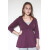 Still-Tunika, aubergine, 95% Baumwolle (kbA), 5% Elasthan