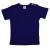 T-Shirt "dunkelblau", 100% Baumwolle (kbA) 74/80