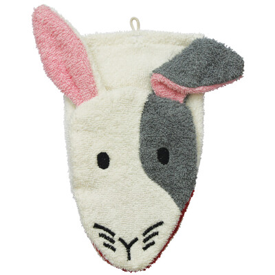 Waschhandschuh "Hase Knickohr groß - Fürnis", 100% Baumwolle (kbA), Frottee - zum Spielen und Waschen