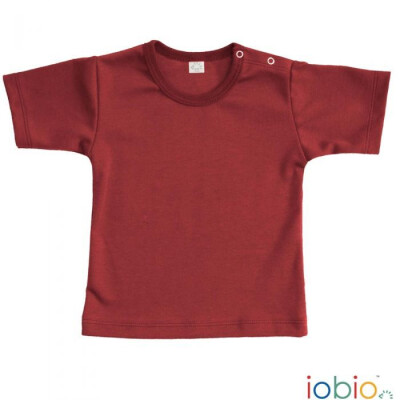 T-Shirt "kaminrot", 100% Baumwolle (kbA) 74/80