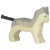 Holzfigur "kleine, graue Katze", Holztiger Holzfiguren, handbemalt