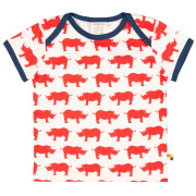 T-Shirt "Nashorn cayennerot", "100%"...