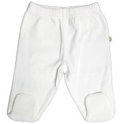 Schlupfhose "weiß mit Fuß", 100%...