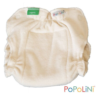 StoffWindel "XL 14+ kg organic", Baumwolle, natur, mit Einlage, 100% Baumwolle (kbA), ab 14kg+