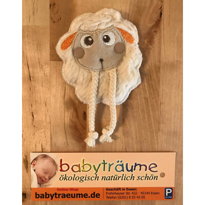 Applikation Schaf für: "pimp die Babykleidung", 1 Stück Plüschschaf