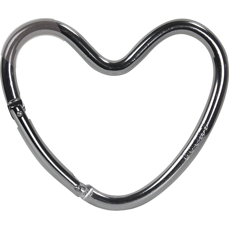 Dooky Heart Hook Silber, Aluminium, 8,49
