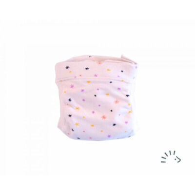 EasyFree Windel "Sparkle Sternchen M organic" Popolini - Feinripp M: ca. 5-10 kg