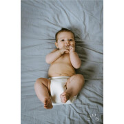 EasyFree Windel "naturweiß S organic" Popolini - Interlock S: ca. 2,5-6 kg