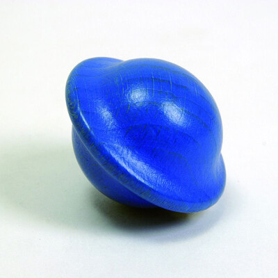 Laufteil "Ufo blau" u.a. für nic Kugelbahn "Multibahn", 3,5 x 3,5 x 3cm³