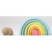Grimms Regenbogen "Pastell", klein, 6-teilig