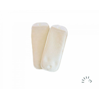 Einlage Easyfree "Liner S"  im Doppelpack (z.B. für EasyFree Windel) Popolini, außen: 100% Baumwolle (kbA) S: ca. 2,5-6 kg