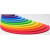 Regenbogen "Halbkreise"  - Grimms", BUNT, 11 Stück, - unterschiedliche FARBEN - ohne Deko