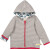 WendeJacke "Streifen grau/ Schnecke: ink", 100% Baumwolle (kbA), grey 86/92