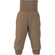 FleeceHose "Walnuss-braun melange"mit...