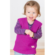 Walk-Pullunder "orchidee", 100% Schurwolle (kbT),