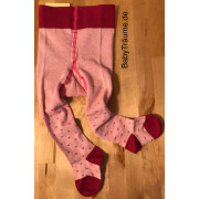Strumpfhose "Herzchen rosa-cyclame - grödos...