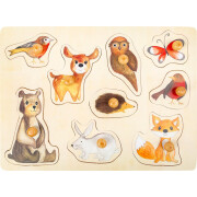 Steckpuzzle Waldtiere "small foot design",...