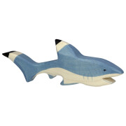 Holzfigur "Hai - Haifisch", Holztiger...