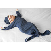 Sommer-BioSchlafsack "Robbe lakeblau" Cottage...