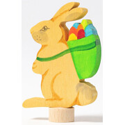 Geburtstagsstecker "Hase mit Korb - Osterhase",...
